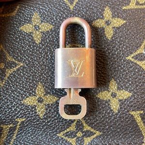 Authentic Louis Vuitton | Vintage Lock and Key | #310